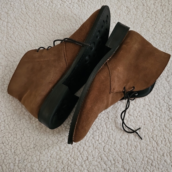 THURSDAY BOOT COMPANY SCOUT(20232) MEN\'S CHUKKA BROWN SUEDE BOOTS SIZE 11 main image 4